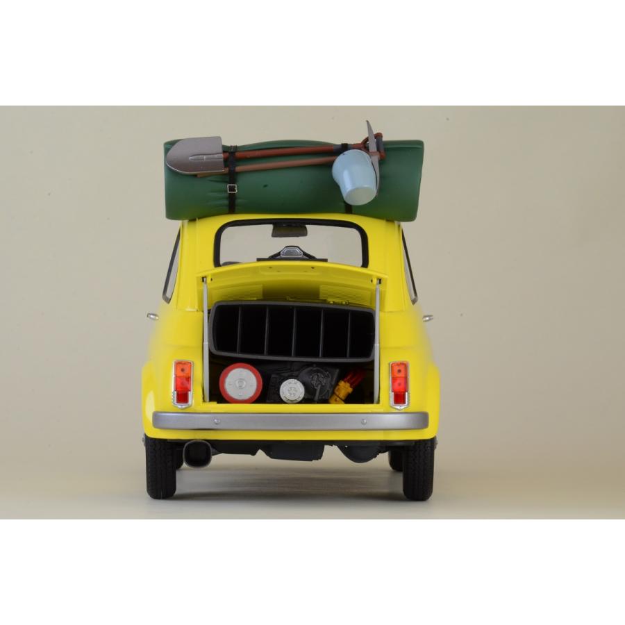ルパン三世 カリオストロの城 FIAT 500 1/12 ダイキャスト製塗装済み
