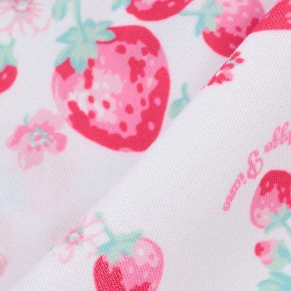 mezzo piano メゾピアノ(mezzo piano)35th復刻イチゴ柄 エプロン 3点