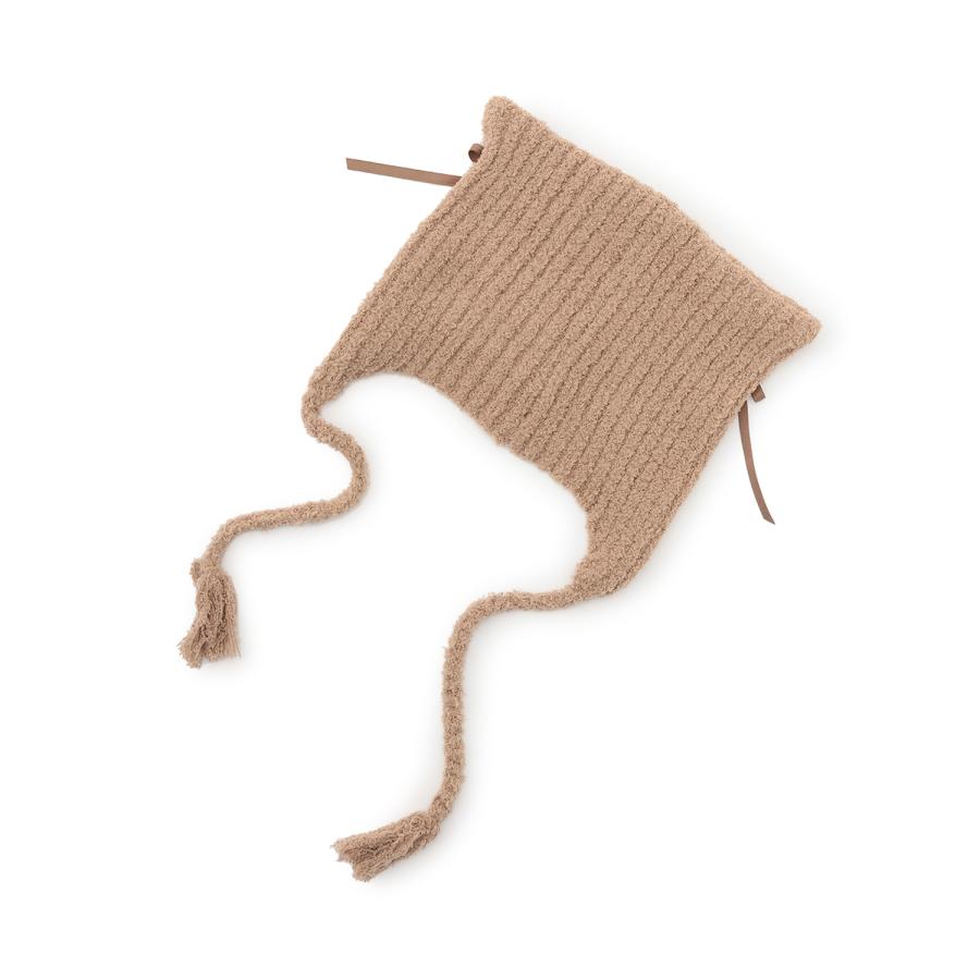 petit main プティマイン(petit main)マシュマロねこ耳ニット帽【40