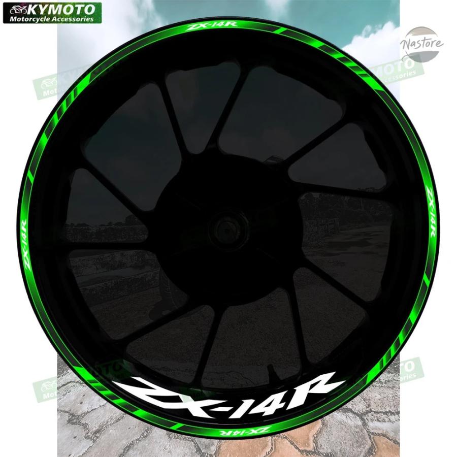並行輸入品 ZX14R バイク ホイール アクセサリー カスタム ZX-14R 17