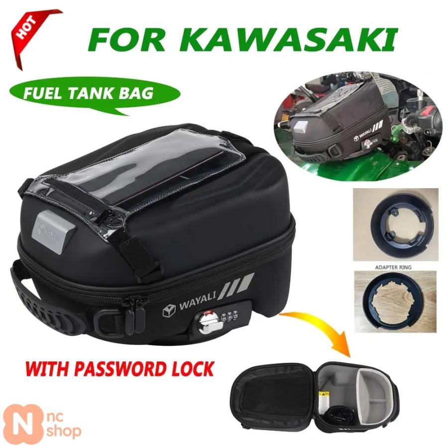 並行輸入品】 タンクバッグ カワサキ Z400 Z650 Z650RS ニンジャ ZX-4R