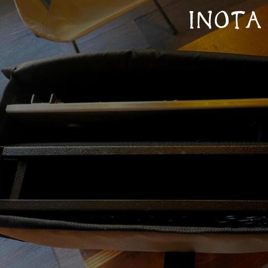 INOTA ブラックデザイン アイアンプレート 収納 防水 バッグ
