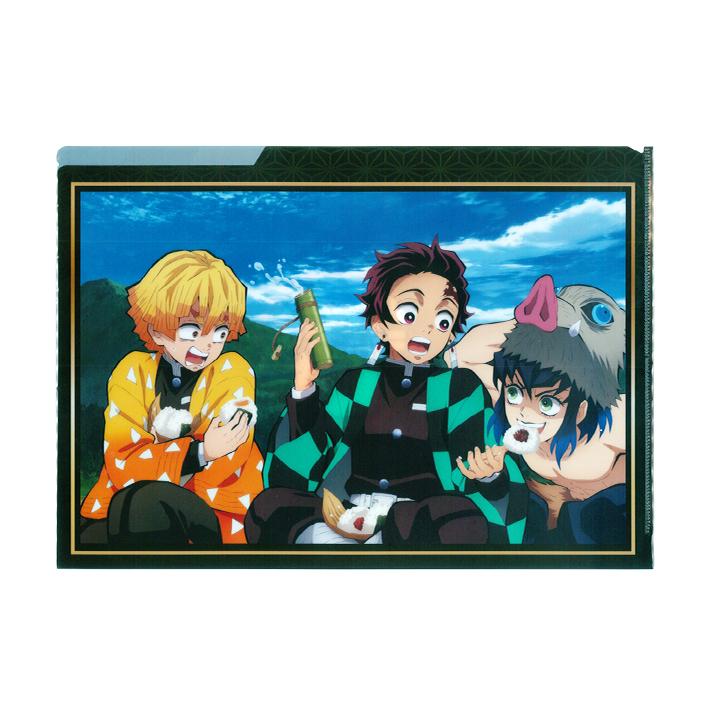 ジャンプ（JUMP） 鬼滅の刃 クリアファイル 3ポケット A4 炭治郎＆善逸