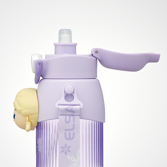 スケーター ディズニープリンセス マスコットストローボトル