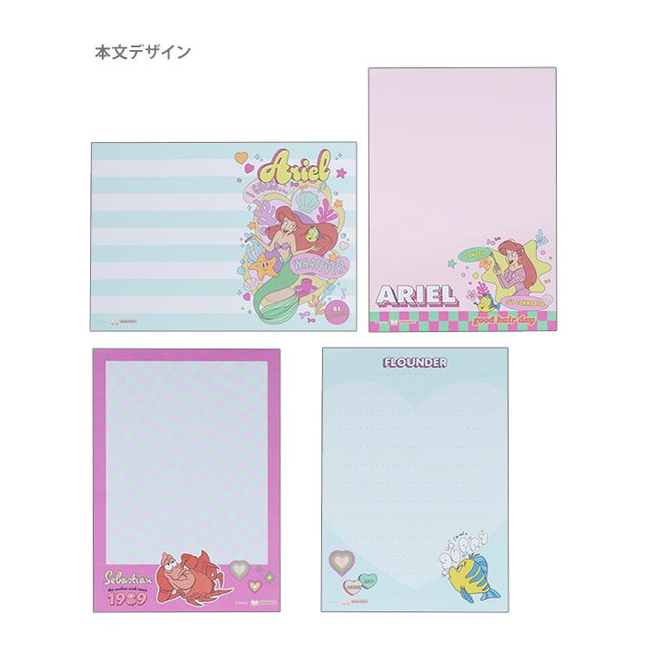 ディズニー アリエル メモ他セット〜OSHI ディズニー アリエル メモ他