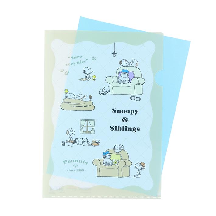 SNOOPY（スヌーピー） クリアファイル A4 アイボリー 4901770773605 [M