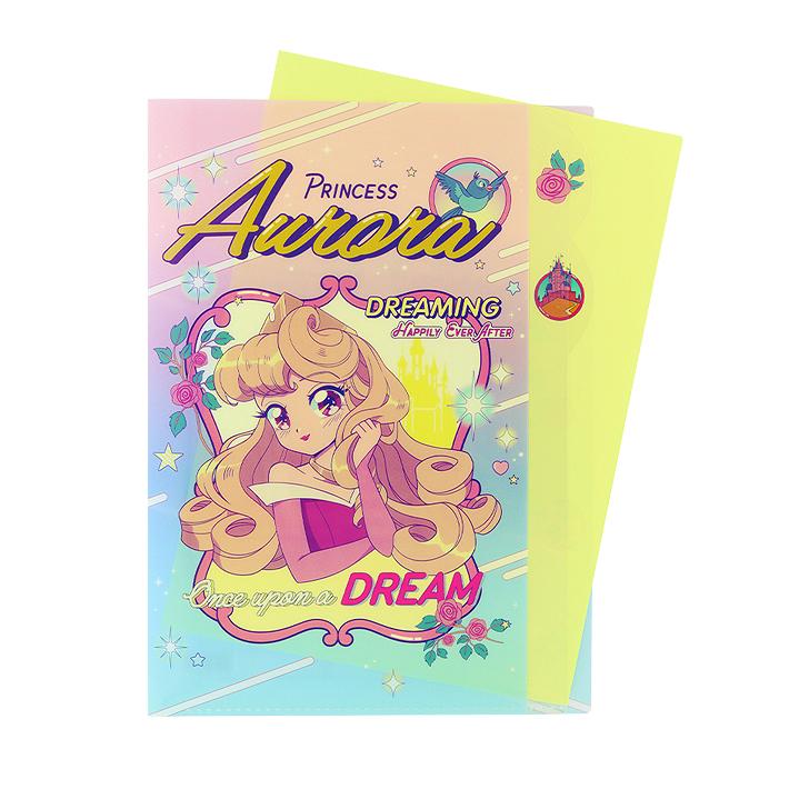 サンスター文具 ディズニープリンセス オーロラ姫 ダイカットクリア