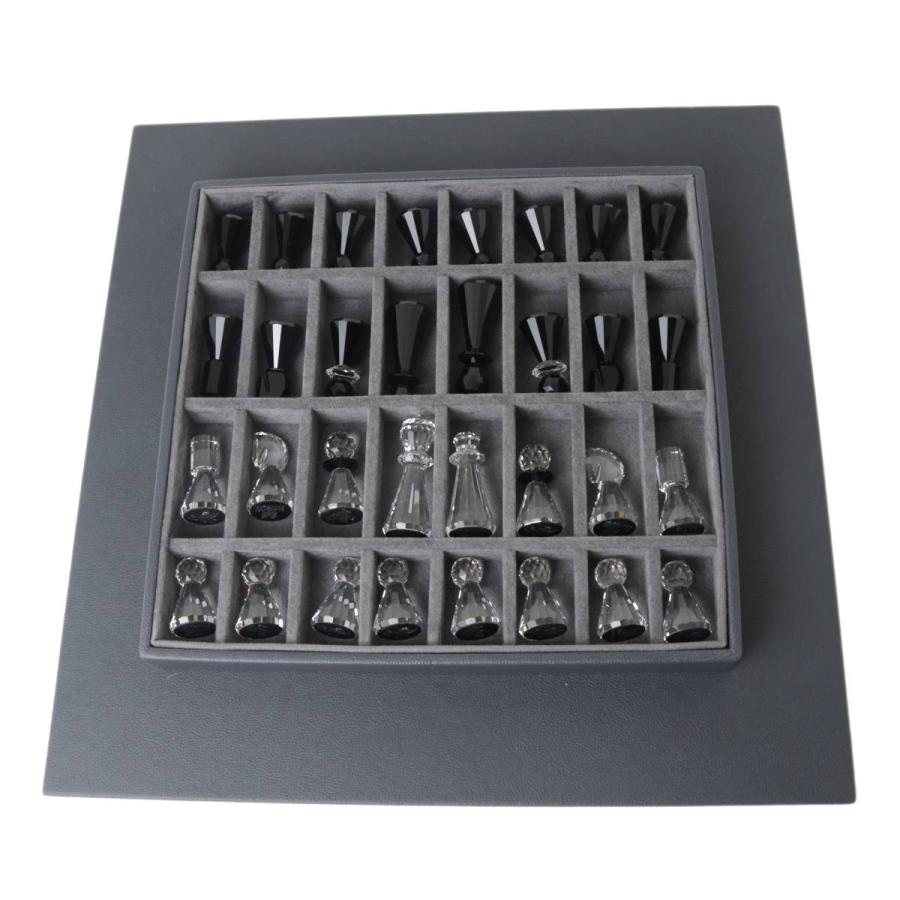 SWAROVSKI（スワロフスキー） チェスセット チェスボード チェス盤 駒