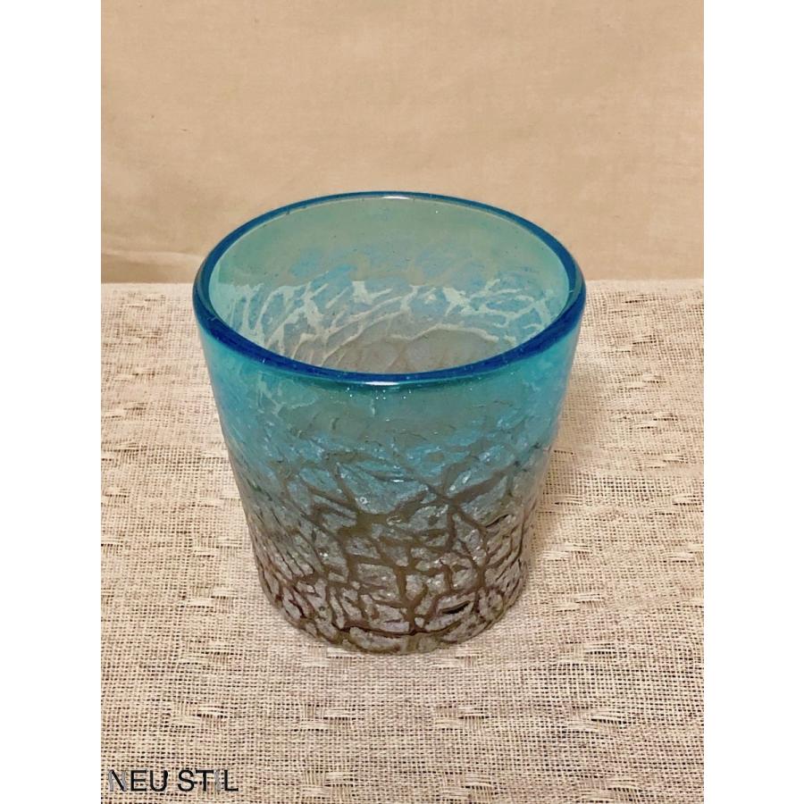 琉球ガラス グラス 稲嶺盛吉 ロックグラス アイスカット 母の日 父の日