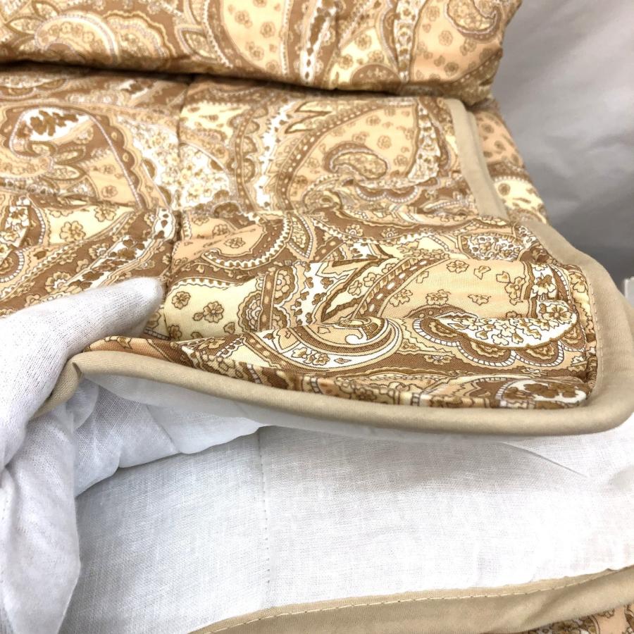 極美品 CELINE セリーヌ 肌掛けふとん 合織掛け布団 シングル 140