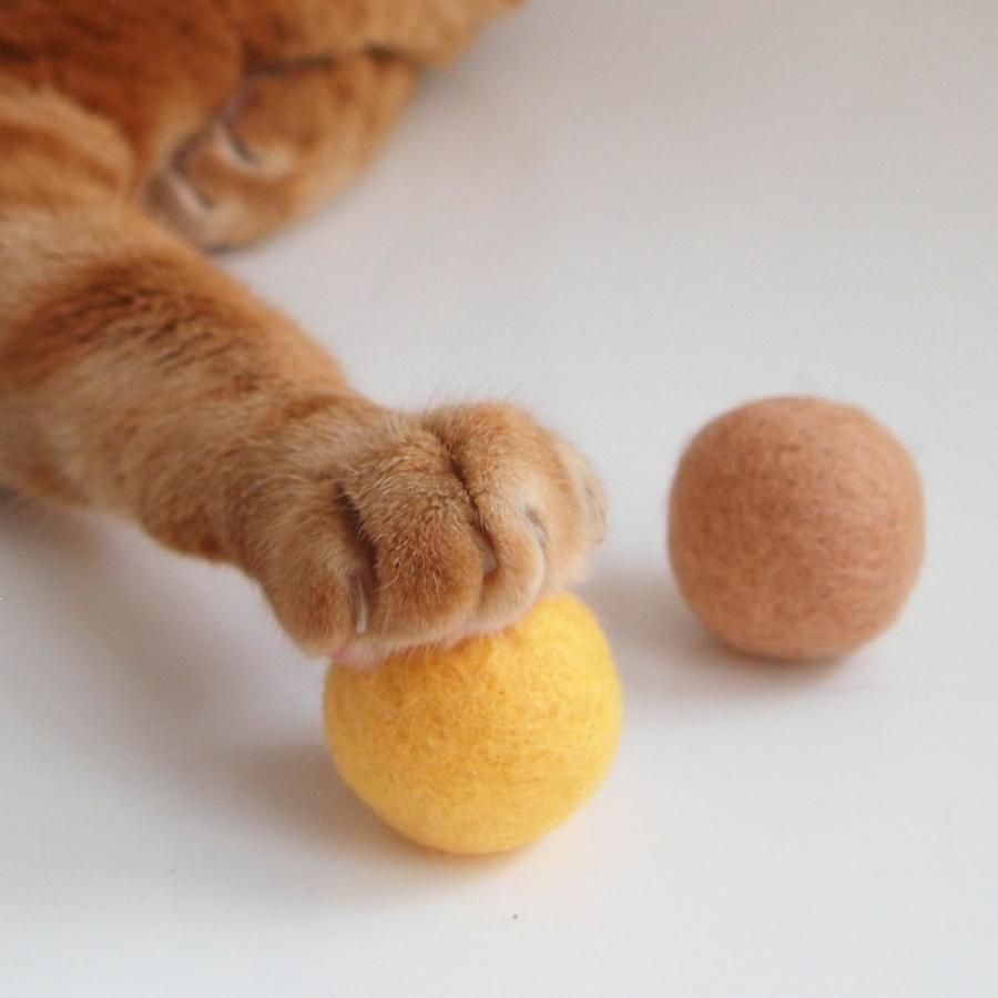 猫 おもちゃ ボール nekozuki ねこずきころころ 3個セット 日本製