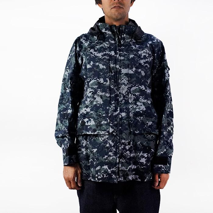 ゴアテックスジャケット U.S.NAVY NWU BLUEBELLY GORETEX PARKA ECWCS