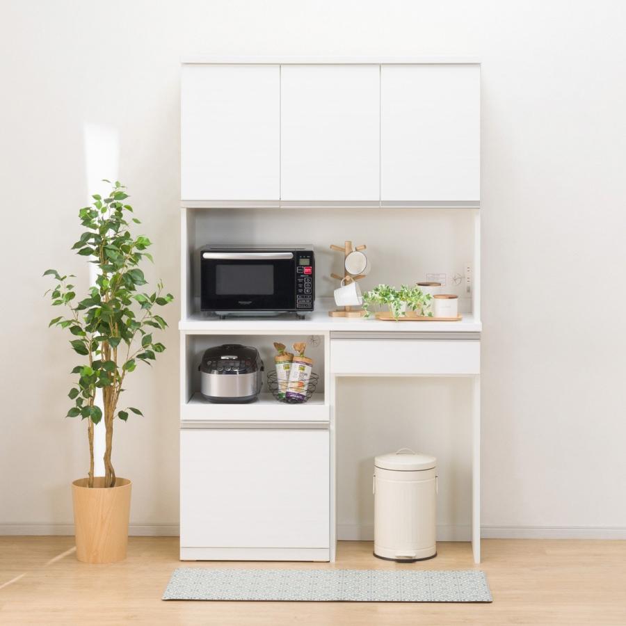 ニトリ（NITORI） 幅120cm キッチンボード(リガーレ120KB WH) : ニトリ