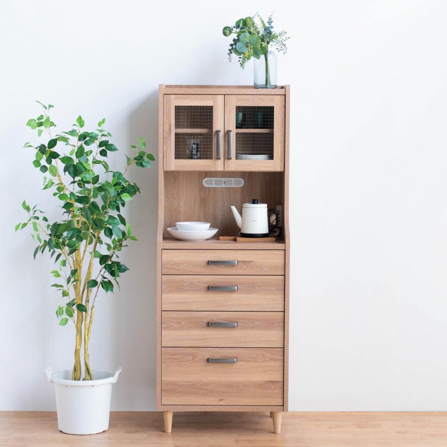 ニトリ（NITORI） ハイキャビネットチェストボード(YS01K 60LBR