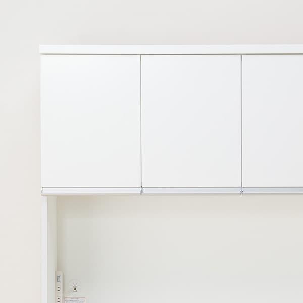 ニトリ（NITORI） 幅150cm 食器棚(レジューム 150TF-H WH/150QL-R WH