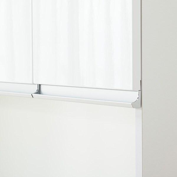 ニトリ（NITORI） 幅150cm 食器棚(レジューム 150TF-H WH/150QL-R WH