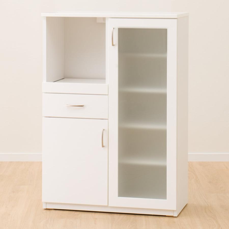 ニトリ（NITORI） 幅80cm レンジボード (コパン T 80MRB WH) キッチン