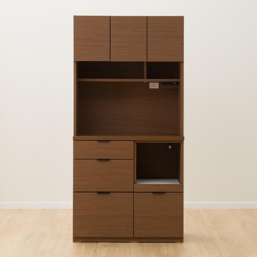 ニトリ（NITORI） キッチンボード(エトナ90KB MBR) ニトリ期間限定：4