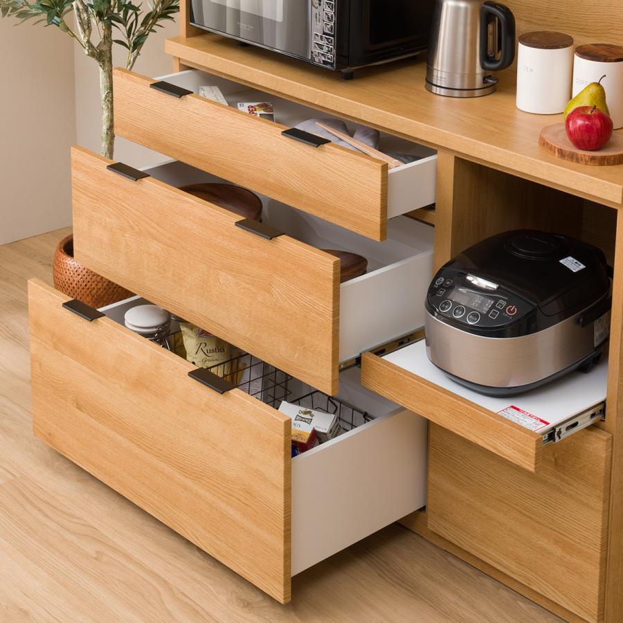 ニトリ（NITORI） キッチンボード(エトナ120KB LBR) ニトリ期間限定：4