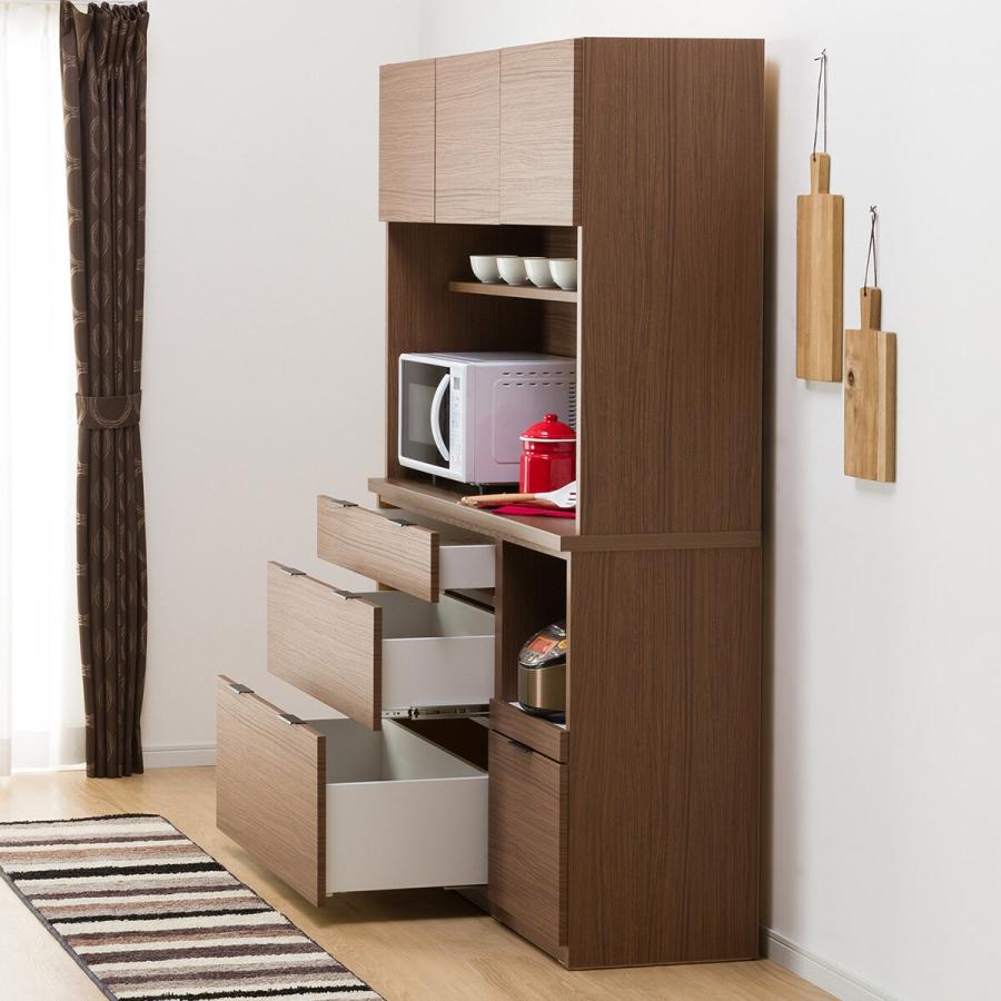 ニトリ（NITORI） キッチンボード(エトナ120KB MBR) ニトリ期間限定：4