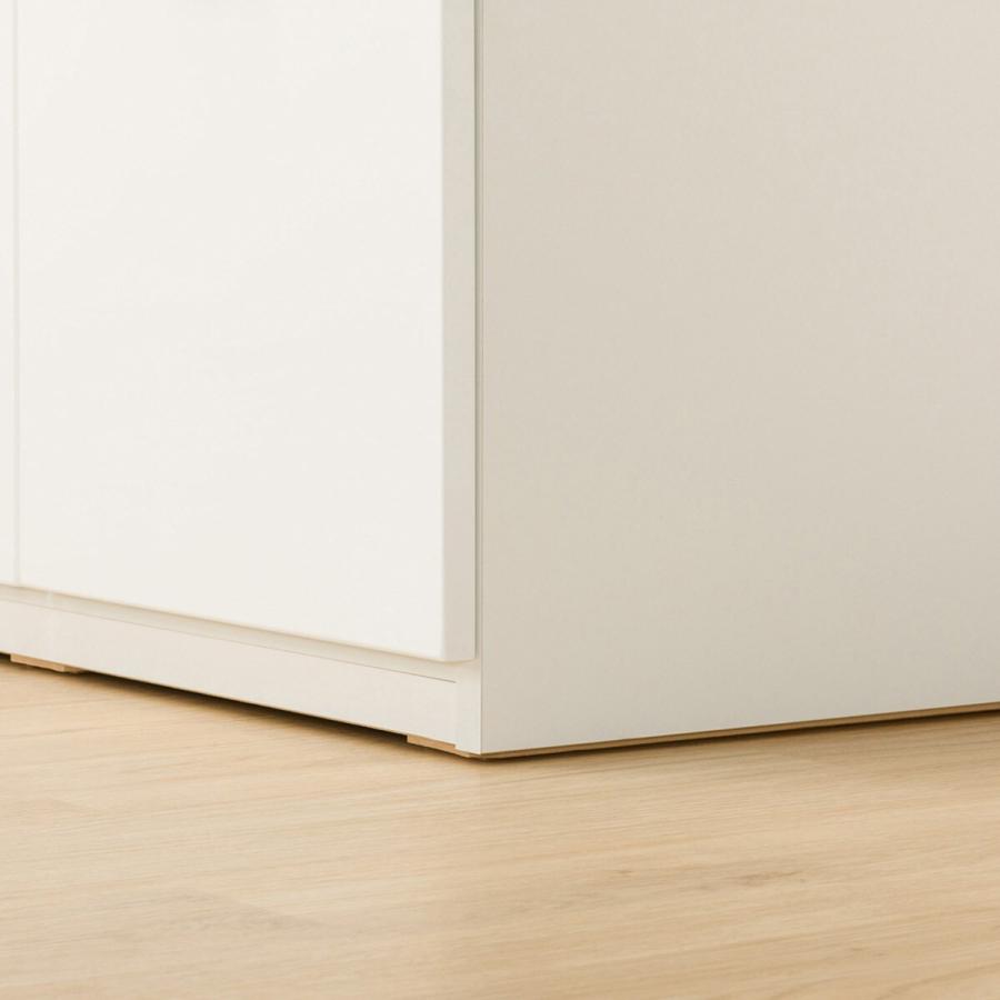 ニトリ（NITORI） キッチンボード(エトナ90KB WH/SI) ニトリ期間限定