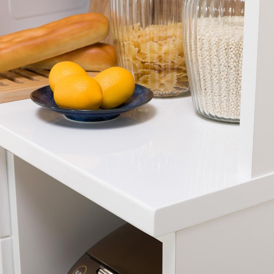 ニトリ（NITORI） 幅120cm キッチンボード (ソレル 120KB WH