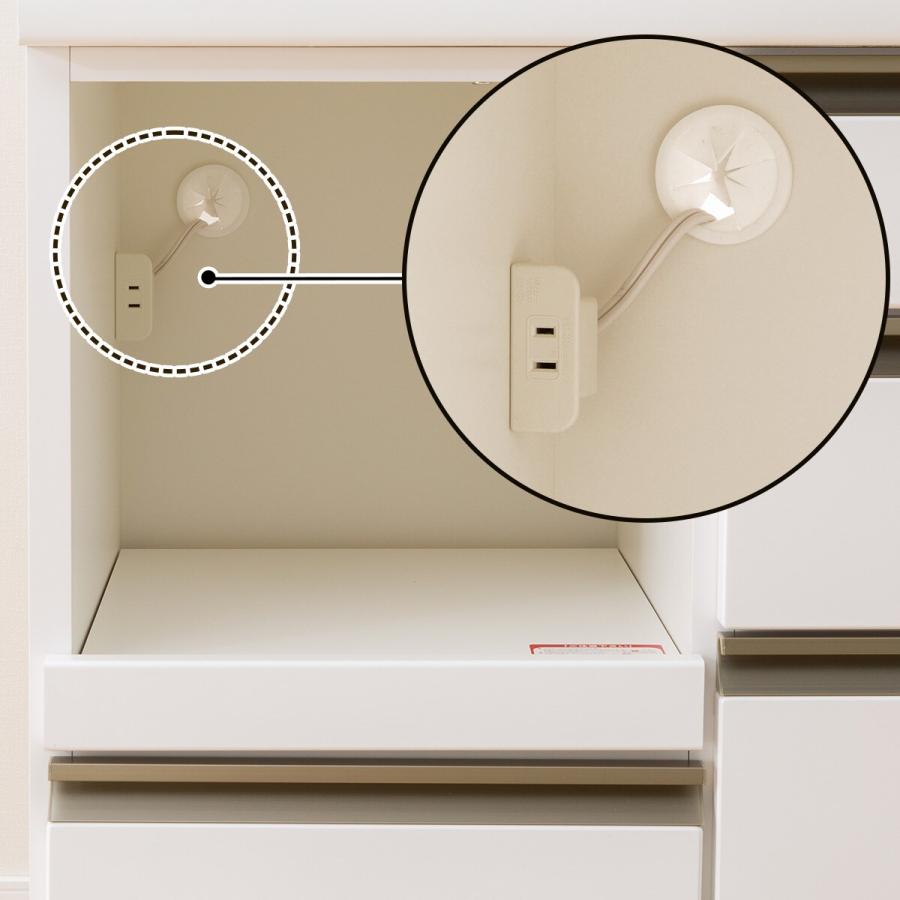 ニトリ（NITORI） キッチンカウンター(ラピス140 エルムホワイト