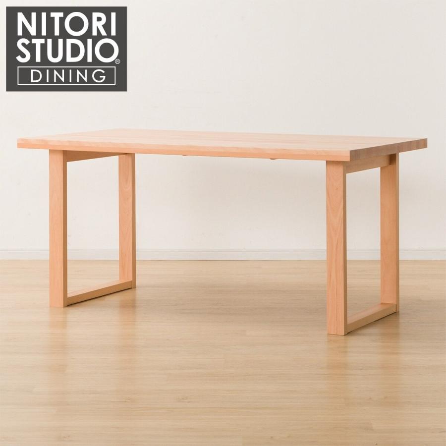 ニトリ（NITORI） 幅150 ダイニングテーブル(NコレクションT-06U 150NA