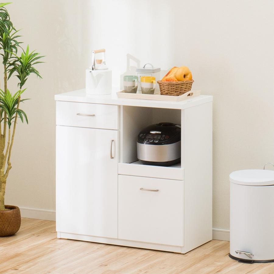 ニトリ（NITORI） キッチンカウンター (コパン T 80CT-S WH) キッチン