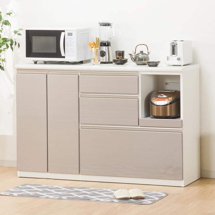 ニトリ（NITORI） カウンター(アルミナ2 140CT SI) ニトリ期間限定：4