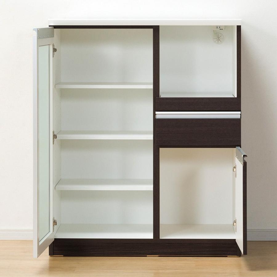 ニトリ（NITORI） キッチンカウンターMRB (レジュームLE 90 DBR