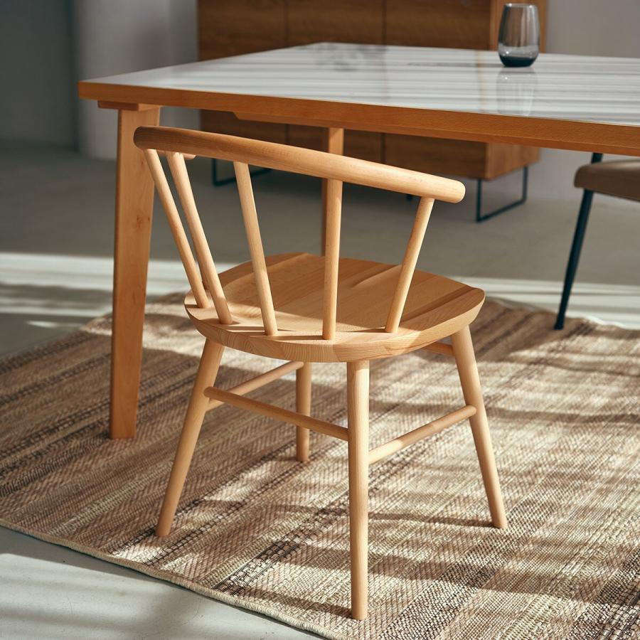 ニトリ（NITORI） ダイニングチェア (NコレクションC-53 NA/DR-BE