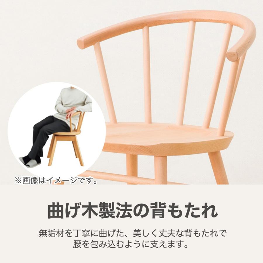 ニトリ（NITORI） ダイニングチェア (NコレクションC-53 NA/DR-BE