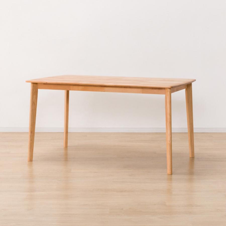 ニトリ（NITORI） 幅135 ダイニングテーブル4点セット（DTアルナス