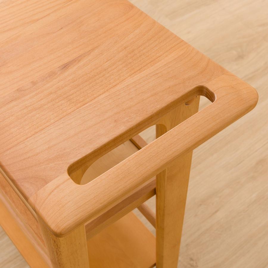 ニトリ（NITORI） ワゴン(アルナスDF 80 LBR) キッチンワゴン キッチン