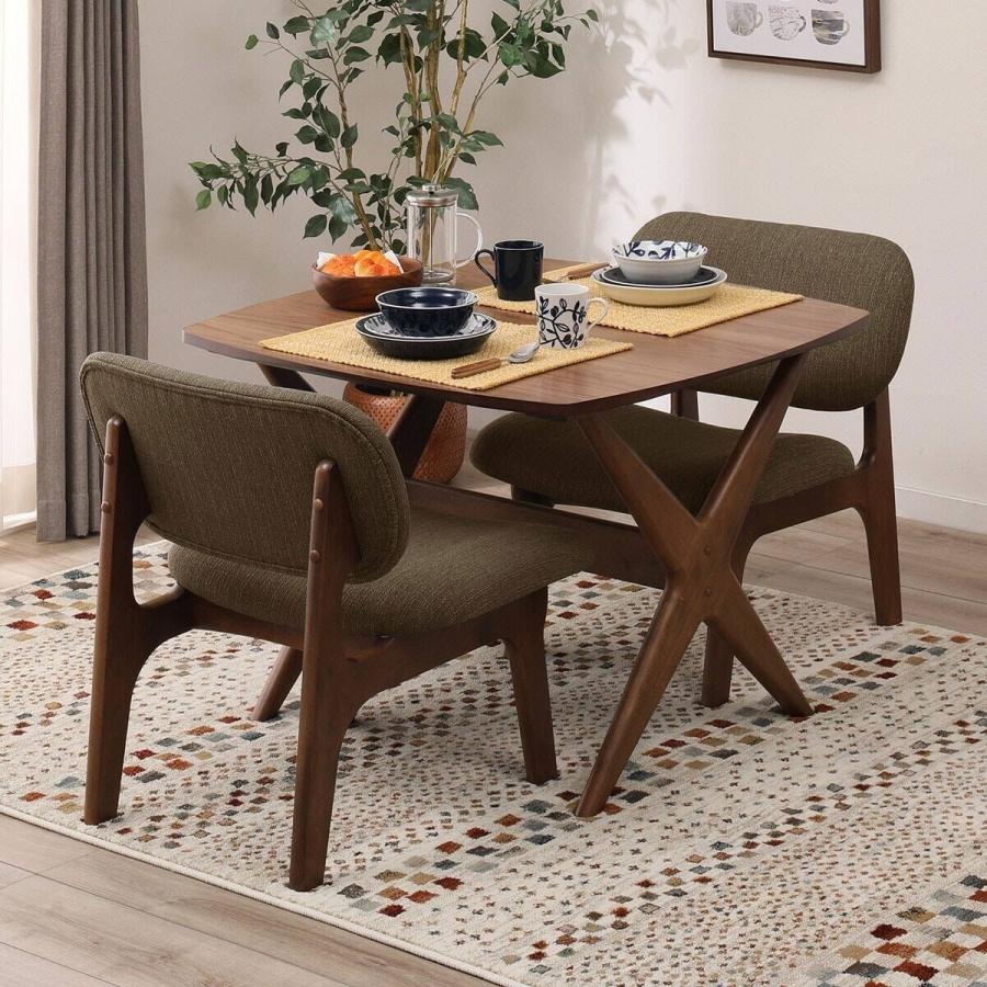 ニトリ（NITORI） 幅90 リビングダイニングテーブル3点セット(LD