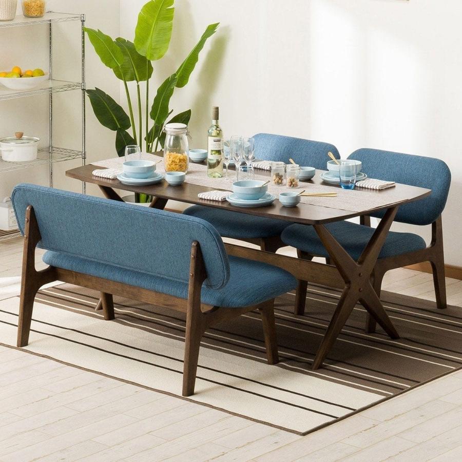 ニトリ（NITORI） 幅160ロータイプリビングダイニングテーブル4点