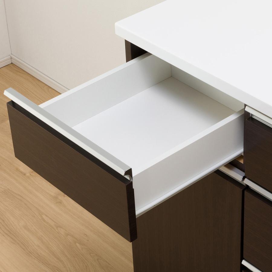 ニトリ（NITORI） キッチンカウンター(キュリー2 120CT DBR) キッチン