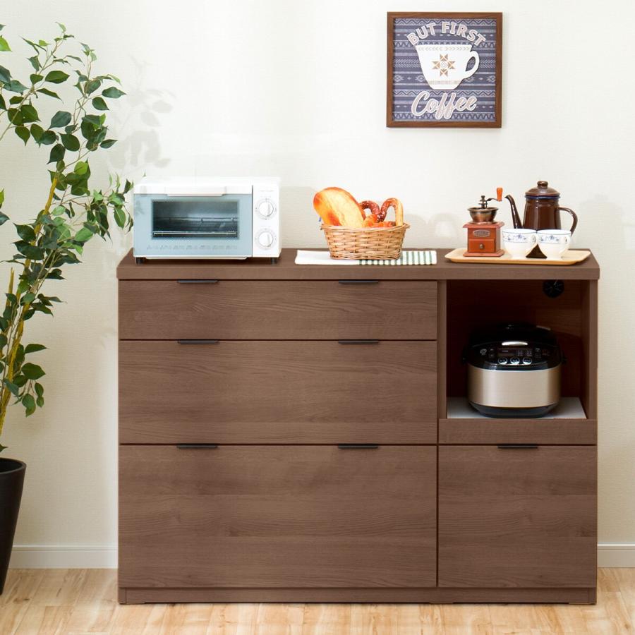 ニトリ（NITORI） カウンター (エトナ120CT MBR) ニトリ期間限定：4/6