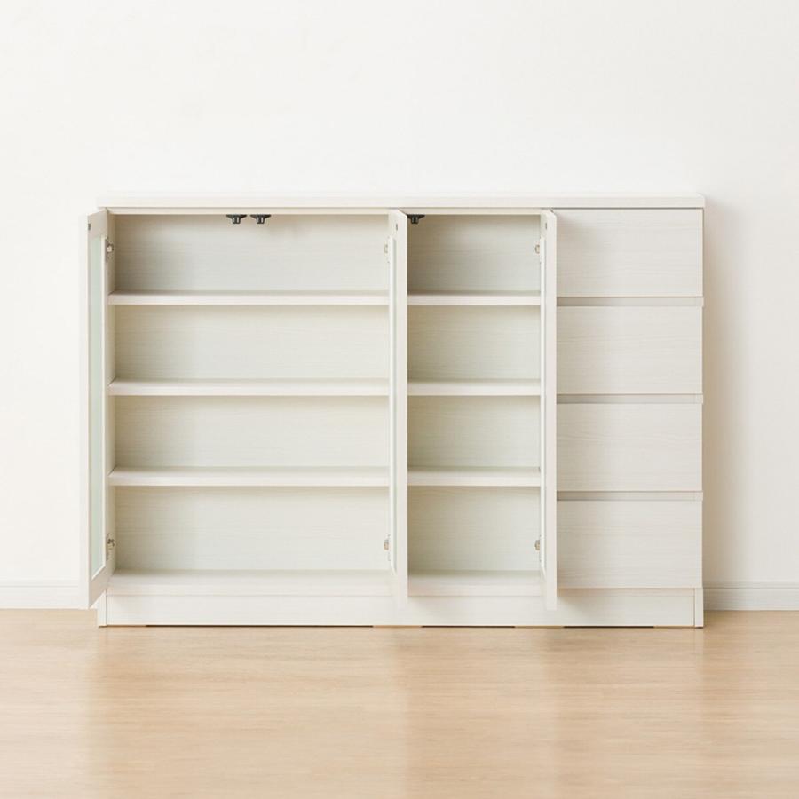 ニトリ（NITORI） 薄型キャビネット(アニー120TH WW) サイドボード