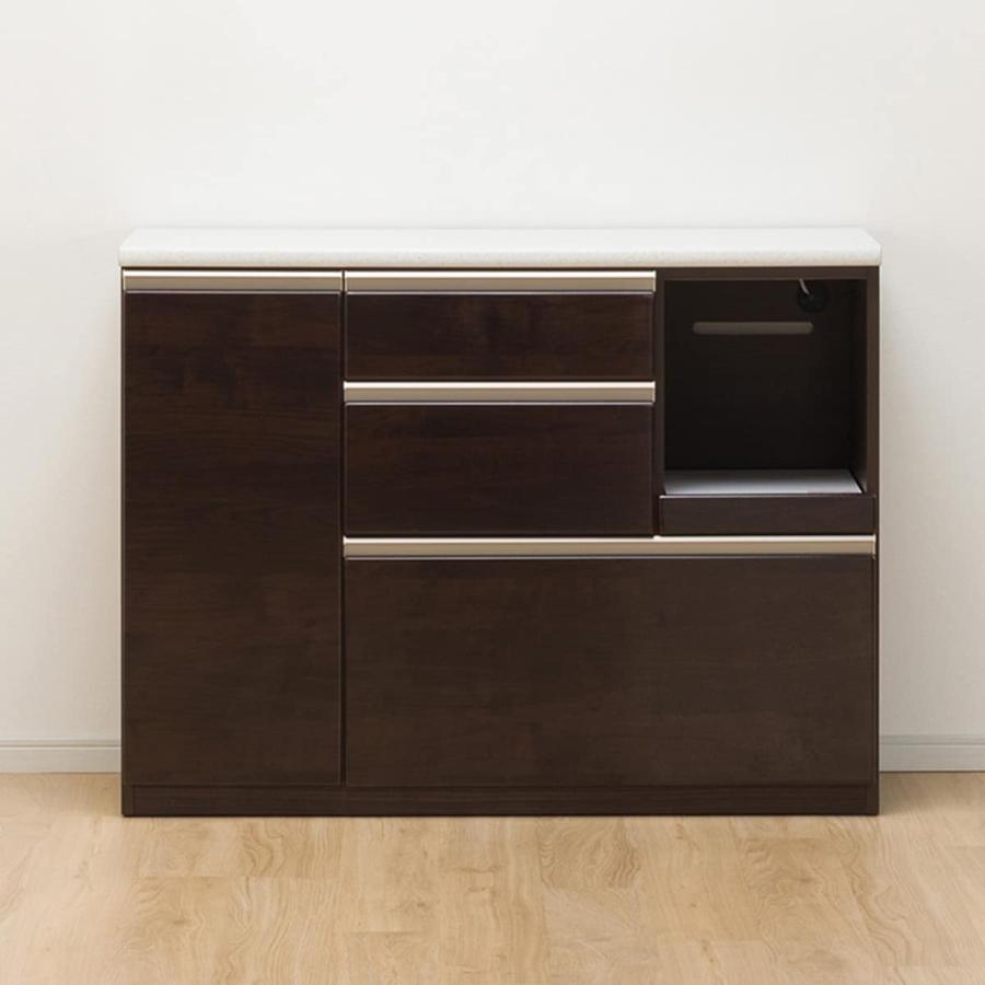 ニトリ（NITORI） カウンター(アルミナ2 120CT DBR) ニトリ期間限定：4