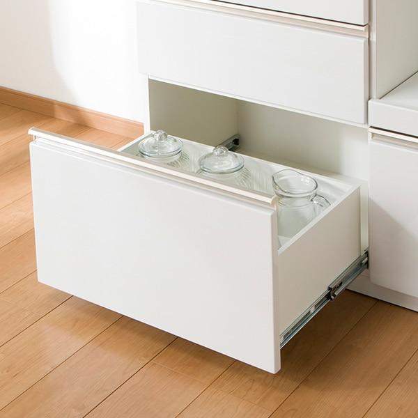 ニトリ（NITORI） 幅100 キッチンカウンター(アルミナ2 100CT WH