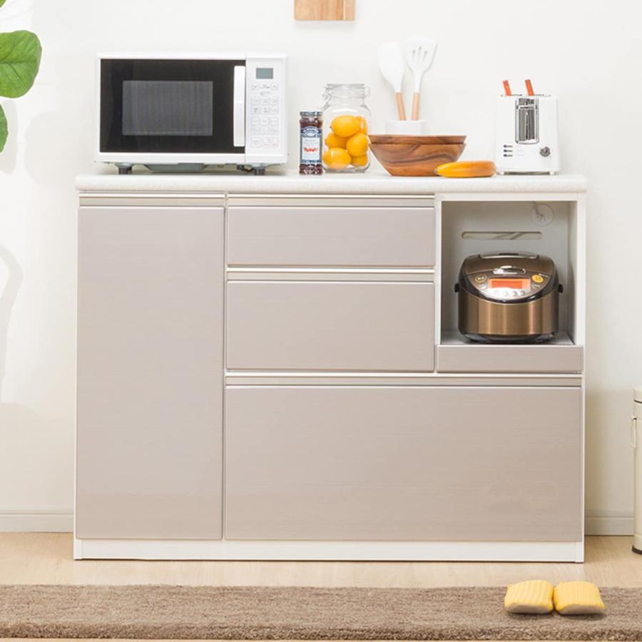 ニトリ（NITORI） カウンター(アルミナ2 120CT SI) ニトリ期間限定：4