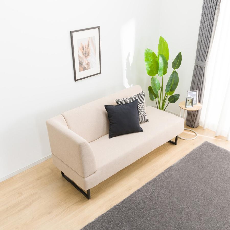 ニトリ（NITORI） リビングダイニングカウチソファ(右肘 LD2 AQ-BE