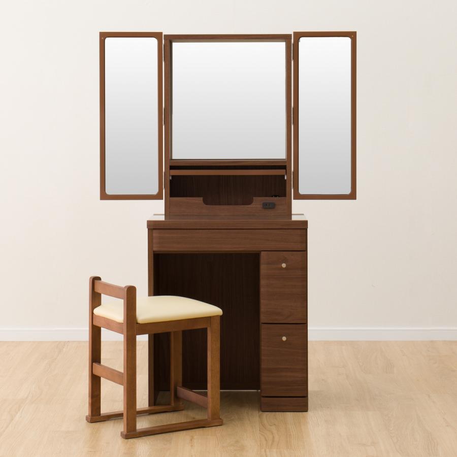 ニトリ（NITORI） 三面鏡ドレッサー( DR2 MBR) ニトリ期間限定：4/6迄