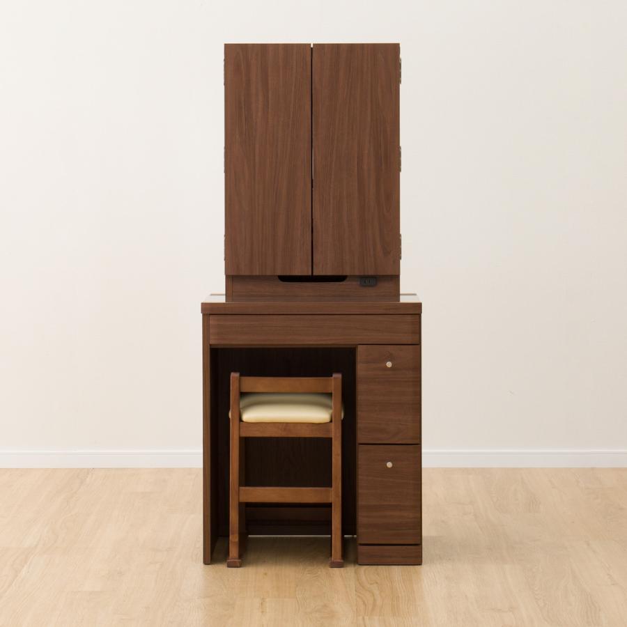 ニトリ（NITORI） 三面鏡ドレッサー( DR2 MBR) ニトリ期間限定：4/6迄