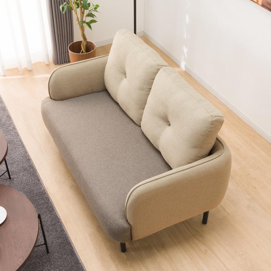 ニトリ（NITORI） カジュアル コンパクトソファ 2人掛け布張りソファ