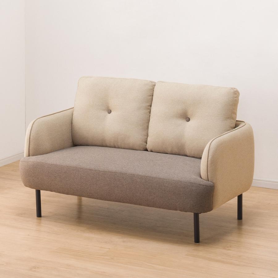 ニトリ（NITORI） カジュアル コンパクトソファ 2人掛け布張りソファ