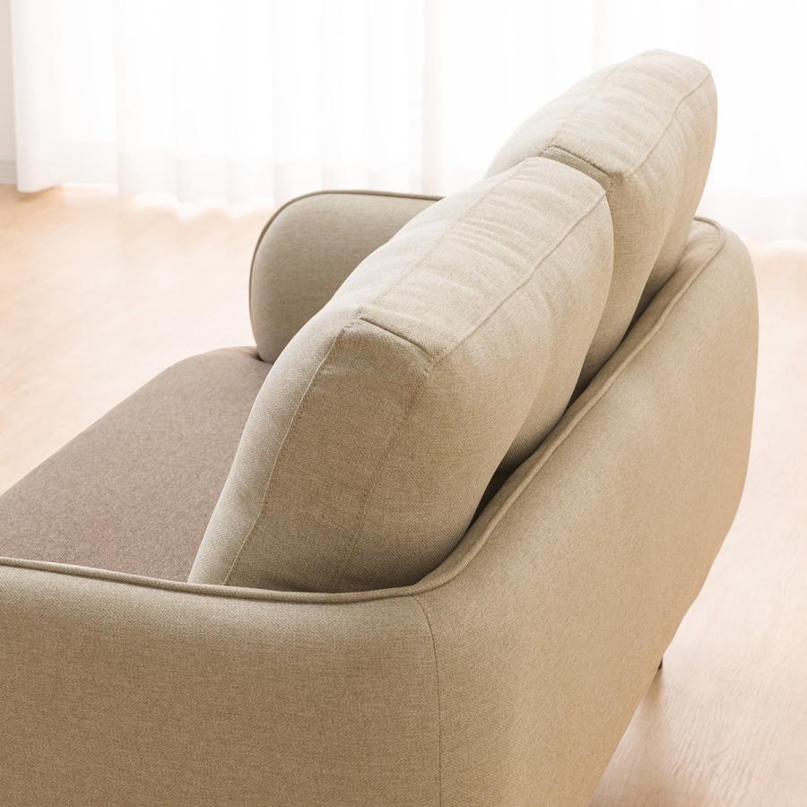 ニトリ（NITORI） カジュアル コンパクトソファ 2人掛け布張りソファ