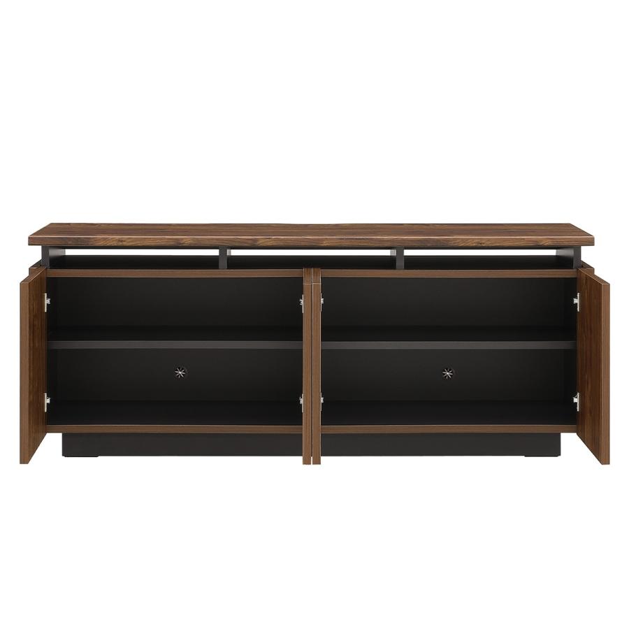 ニトリ（NITORI） シンプルデザインのミドルテレビボード（幅152cm